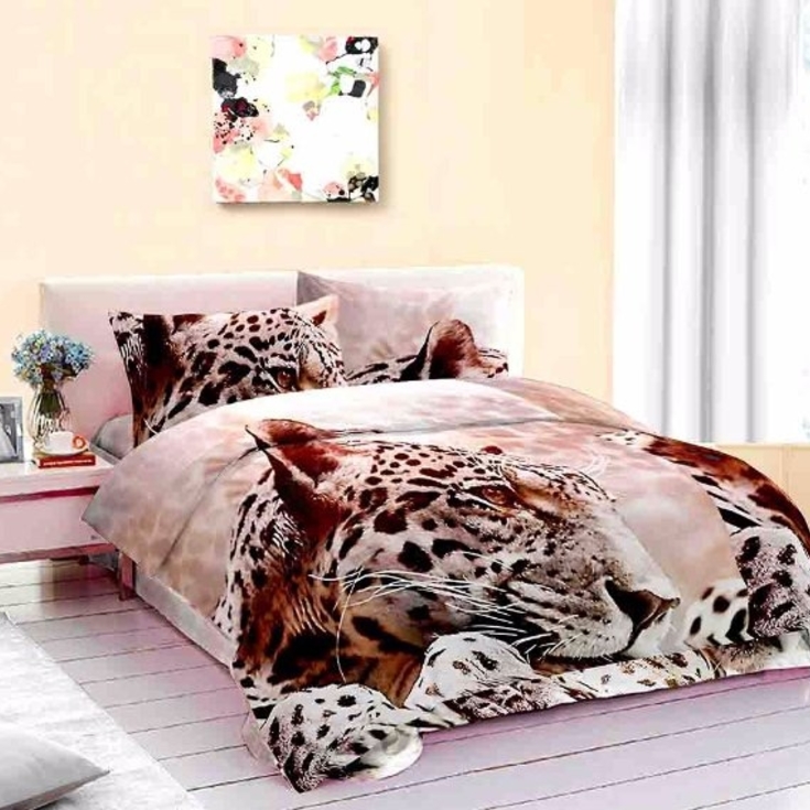 3D EFEKT povlečení GEPARD 2 140x200 + 70x90