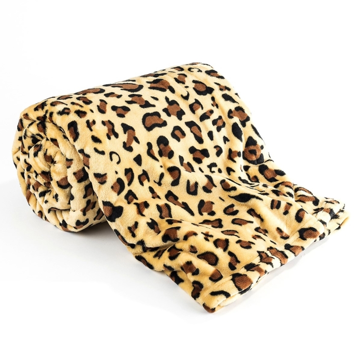 Mikroflanelová deka gepard 150x200