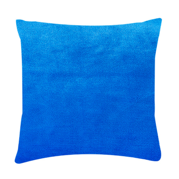 Mikroflanelový polštářek modrá