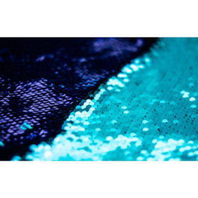 Magický povlak na polštářek tyrkysovo-fialový 40x40 cm