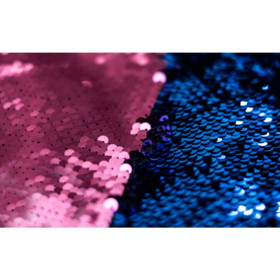 Magický povlak na polštářek růžovo-modrý 40x40 cm