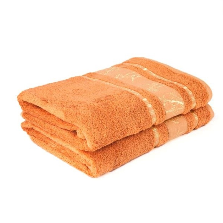 Bambusový ručník Bamboo Life 50x90 oranžová