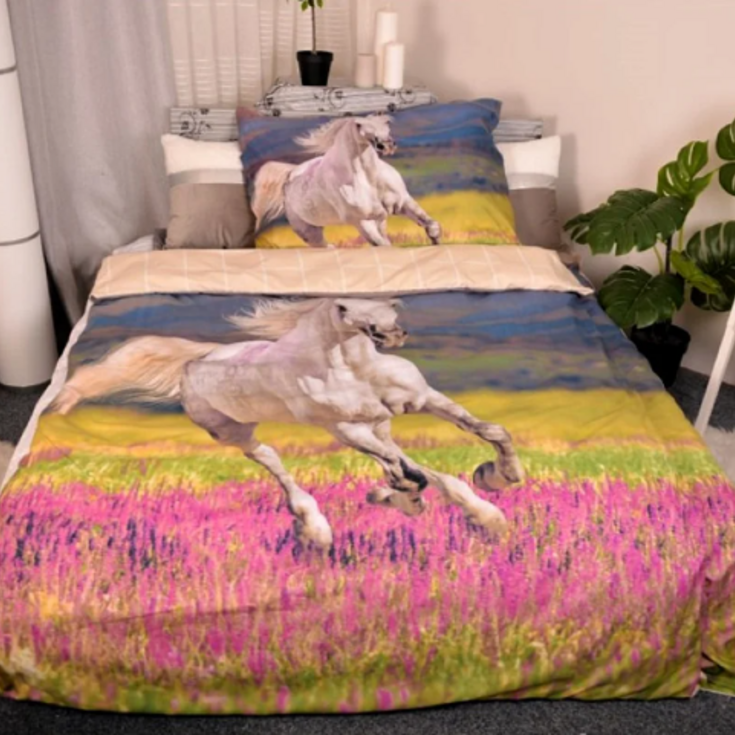 3D EFEKT povlečení KŮŇ  140x200 + 70x90