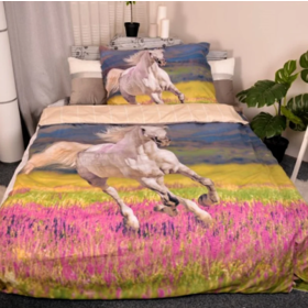 3D EFEKT povlečení KŮŇ  140x200 + 70x90