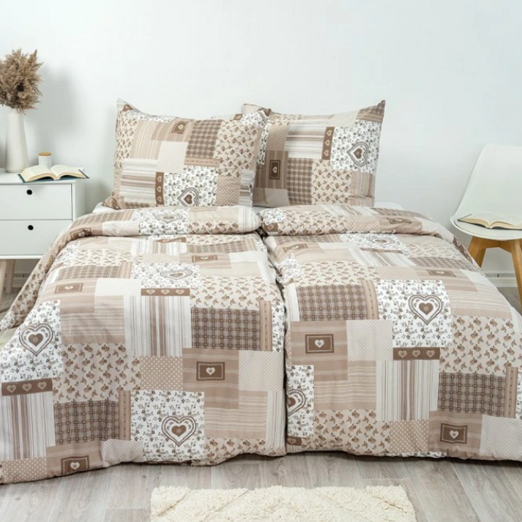 Bavlněné povlečení PATCHWORK 70x90,140x220