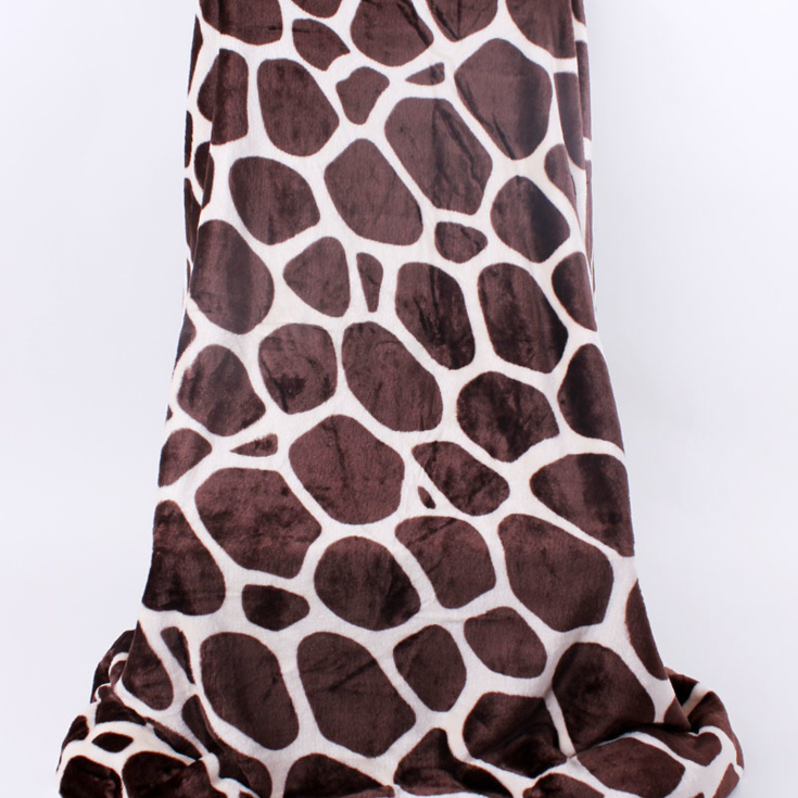 Mikroflanelová deka žirafa