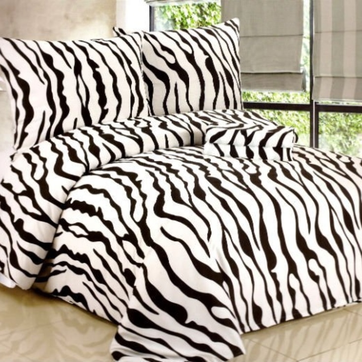 Mikroflanelové povlečení ZEBRA