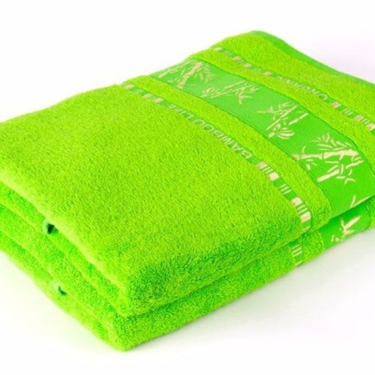 Bambusový ručník Bamboo Life 50x90 jarní zelená